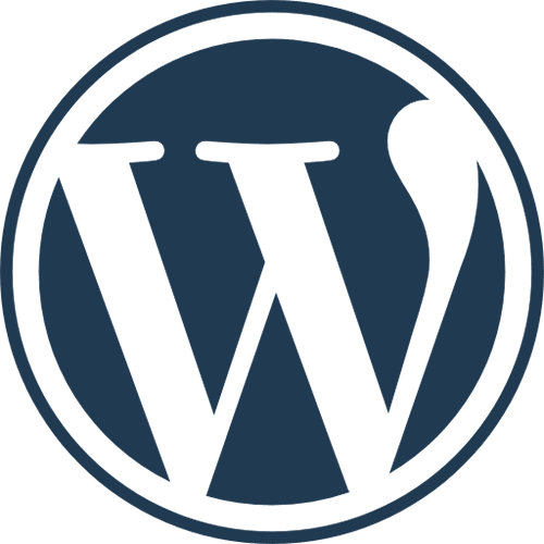 Transparent WordPress logo