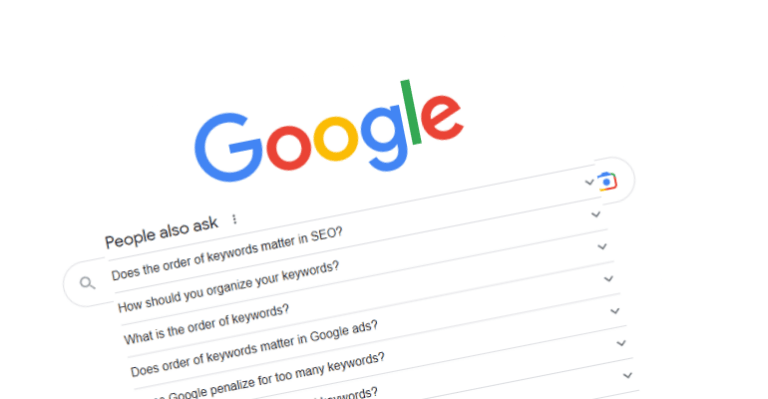 Does order of keywords matter image