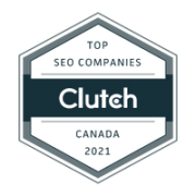 1st on the List Clutch Top SEO Companies badge
