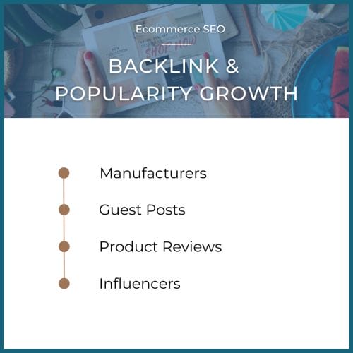 ecommerce seo backlink popurlity tips