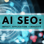 Graphic depicting AI SEO