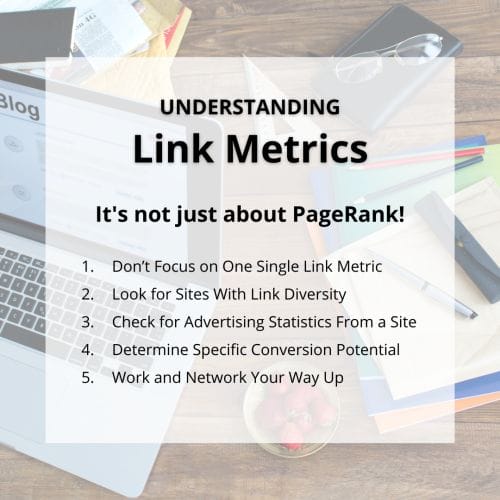understanding link metrics and pagerank