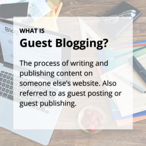 what is guest blogging