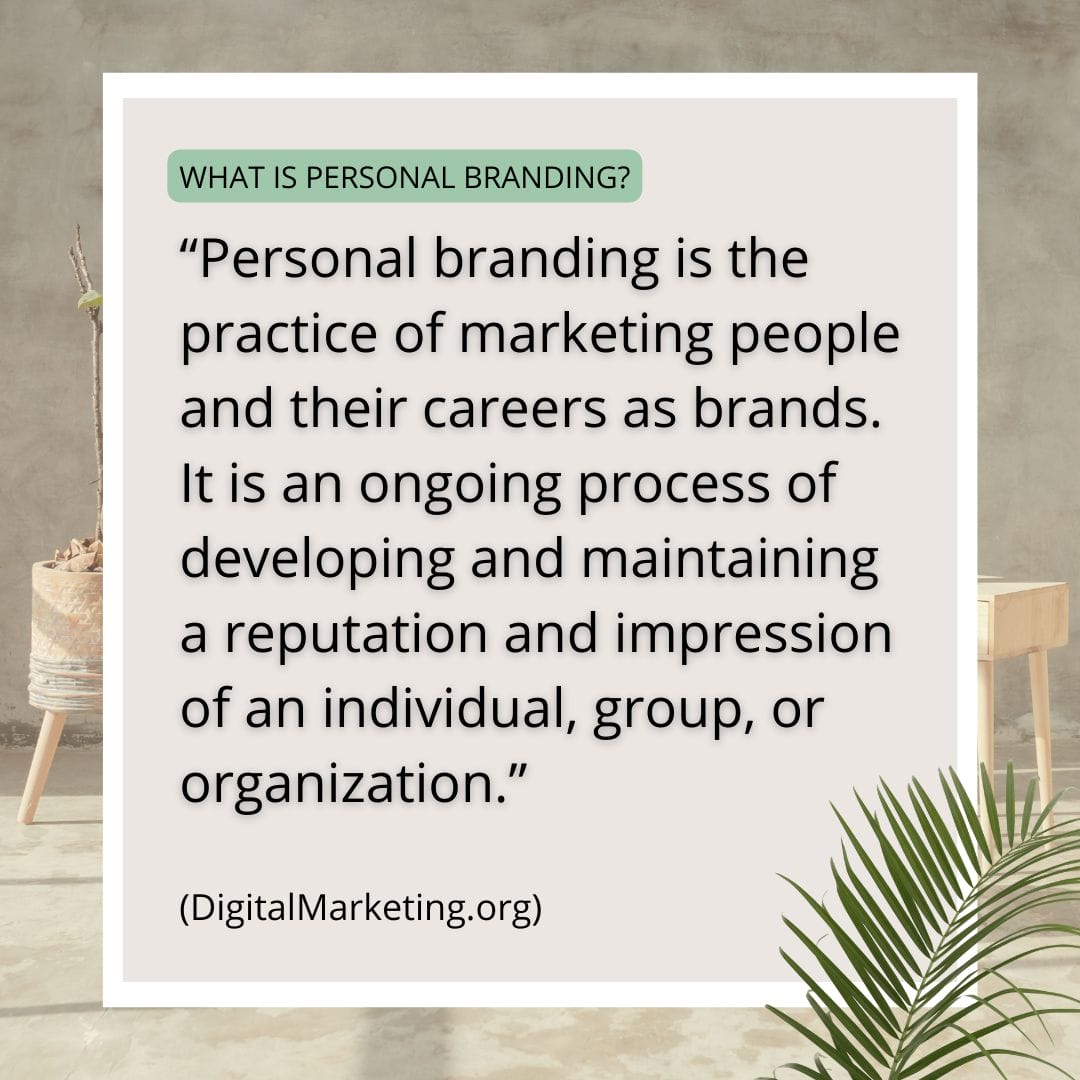 what is personal branding quote
