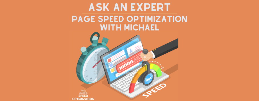 Graphic for Ask an Expert about Page Speed Optimization