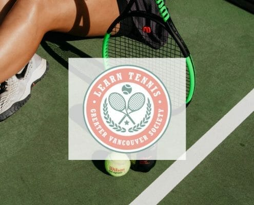 Learn Tennis website design