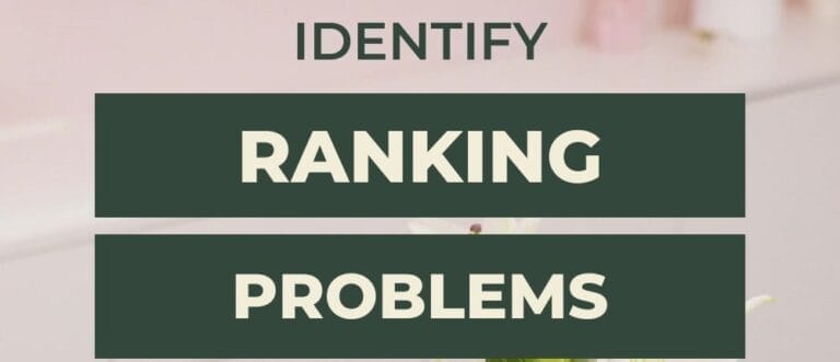 identify ranking problems