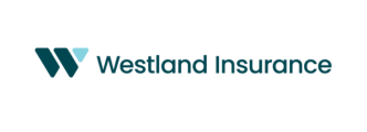 Logo of Westland Insurance with a stylized "W" design next to the company name in teal text.