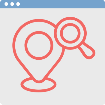 A simplified illustration of Sherlock Holmes, featuring a person in a deerstalker hat and holding a magnifying glass, drawn with a continuous red line on a light gray background.